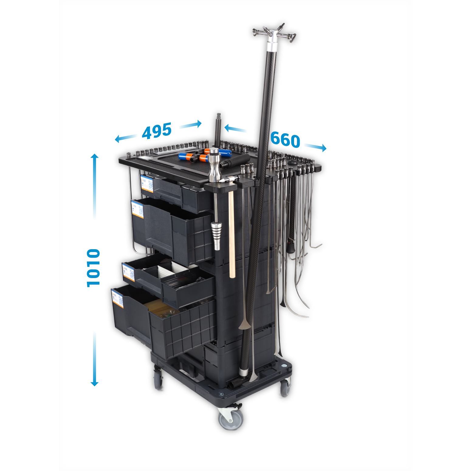 PDR Tool Station inkl. Tools (100-teilig)