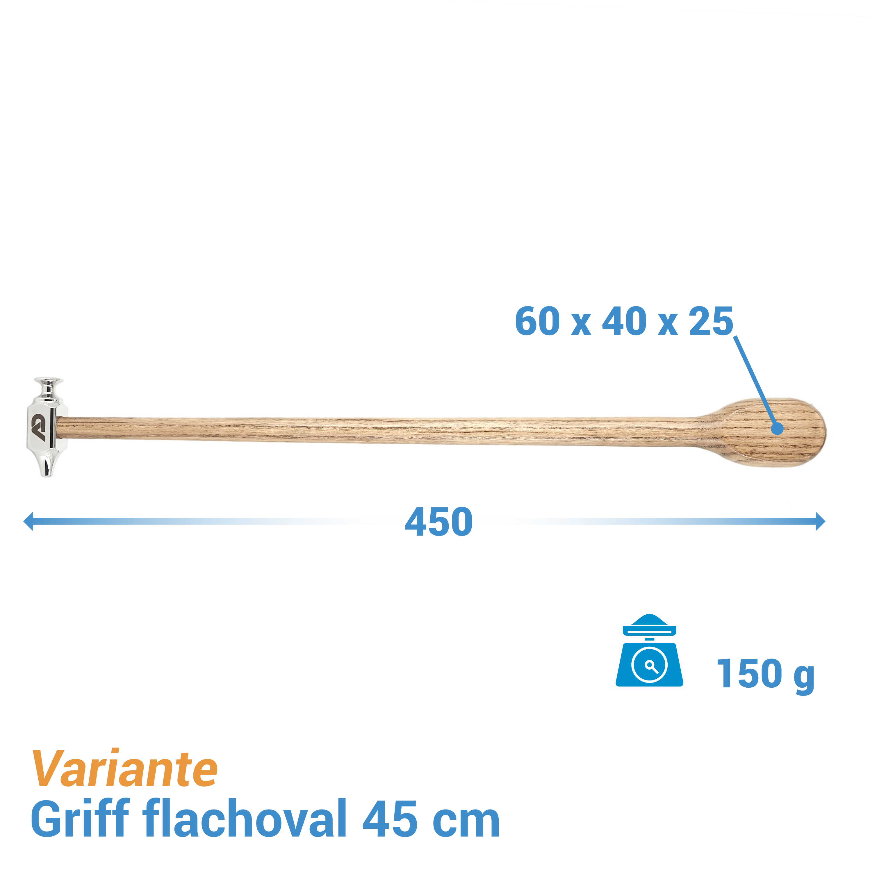 Martillo para abolladuras Premium (Mezcla)