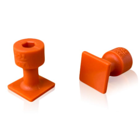 Klebeadapter orange 15x15mm