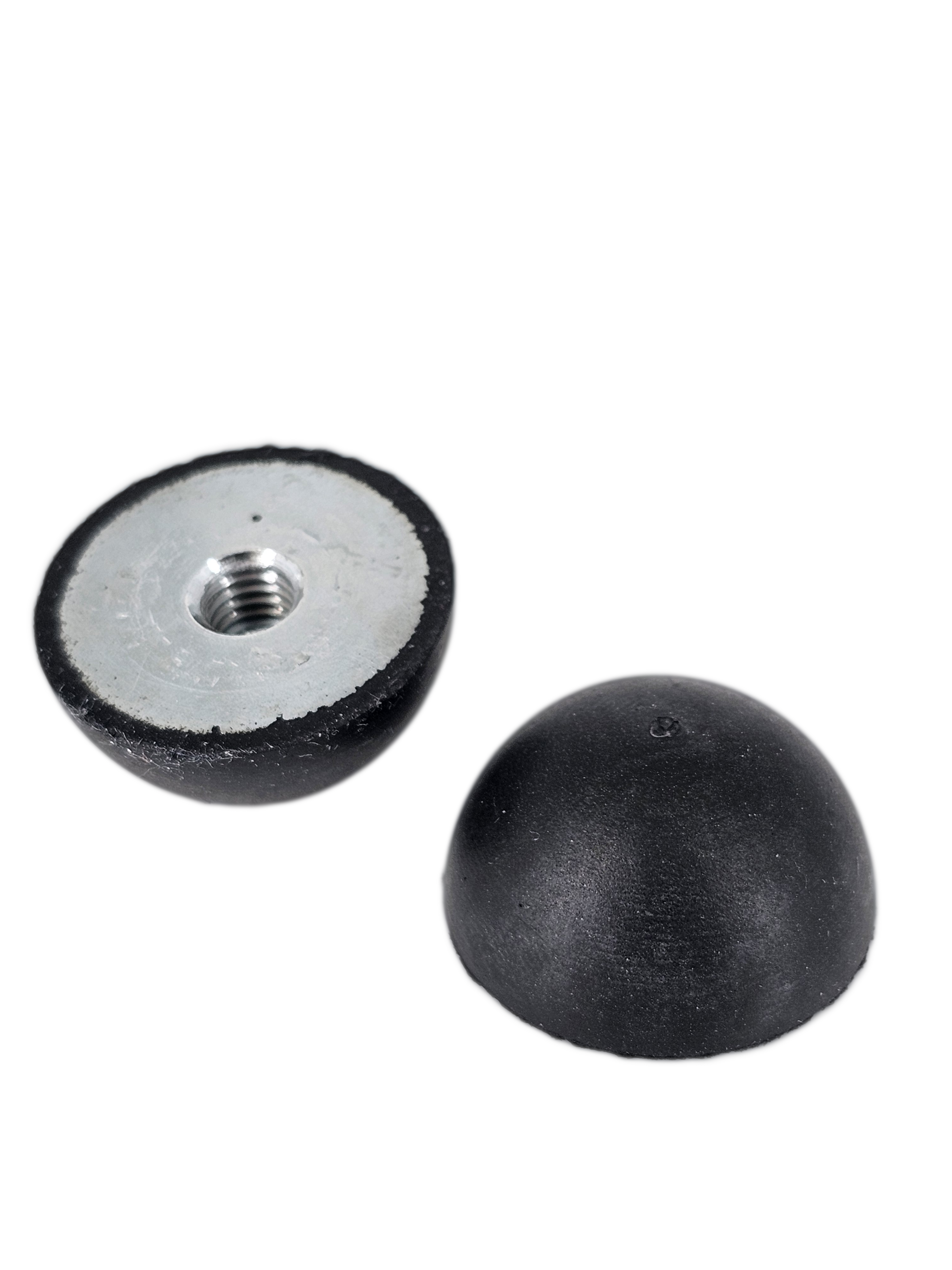 Aufsatz soft halbrund gummiert R12,5 M6