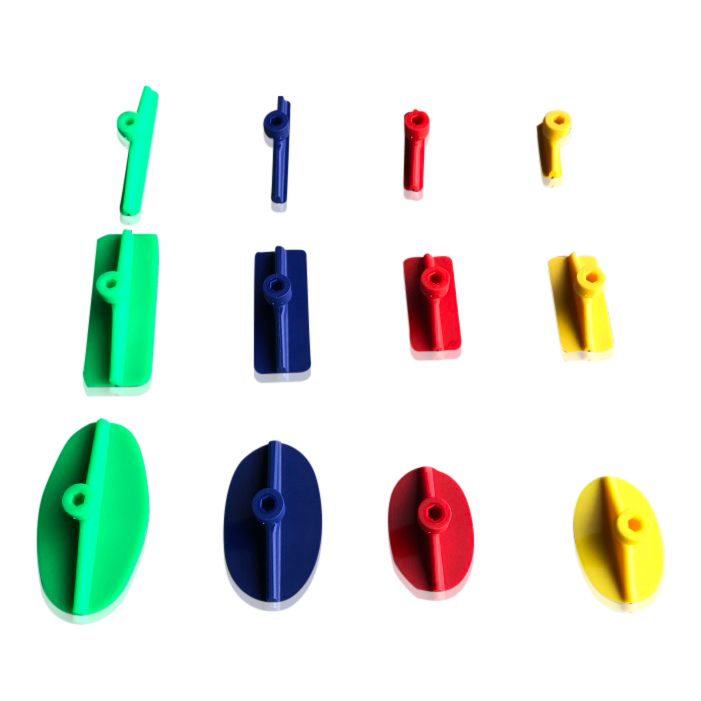 Conjunto de adaptadores adesivos para danos de estacionamento