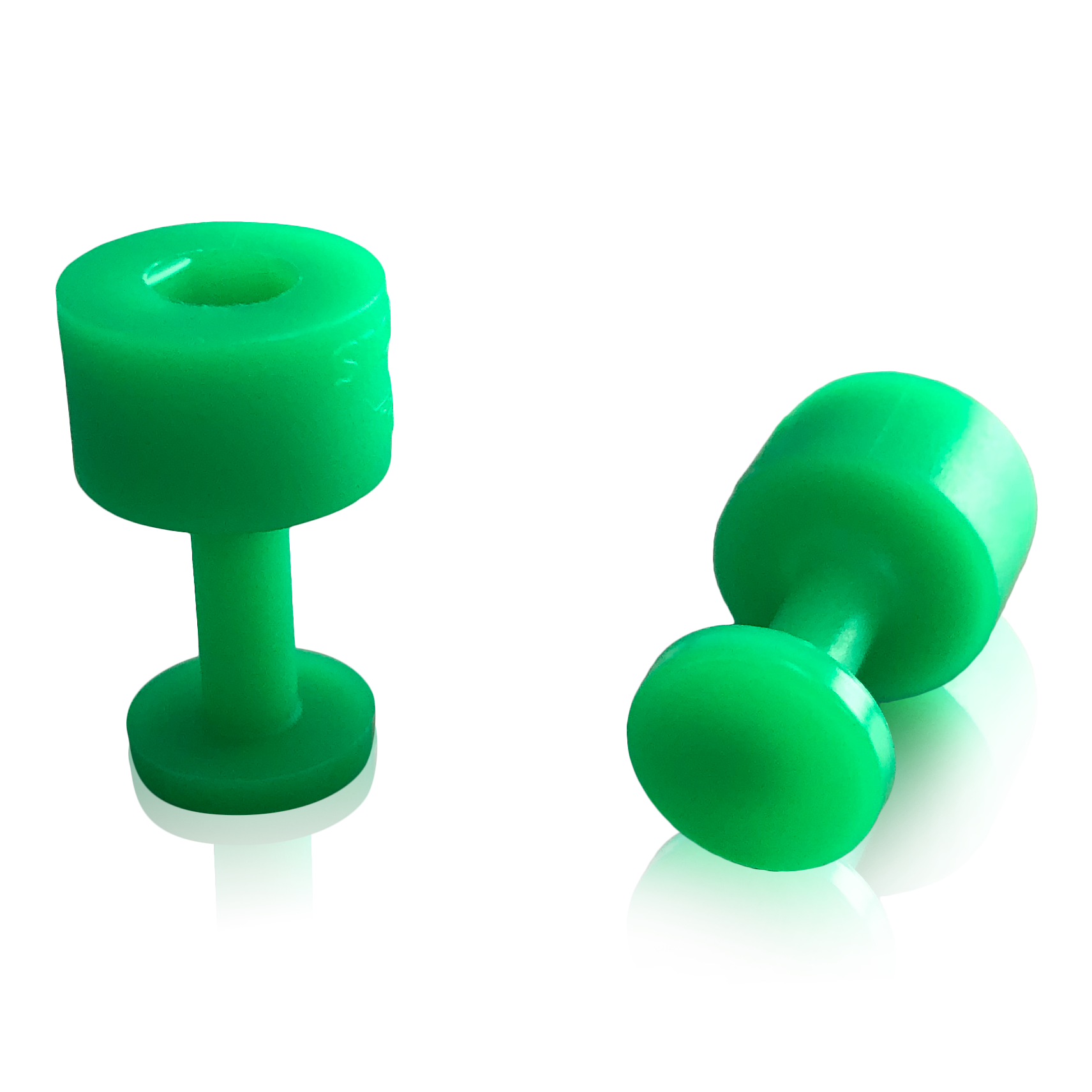 Adaptador de pegamento verde Ø10mm (centro de muerte)