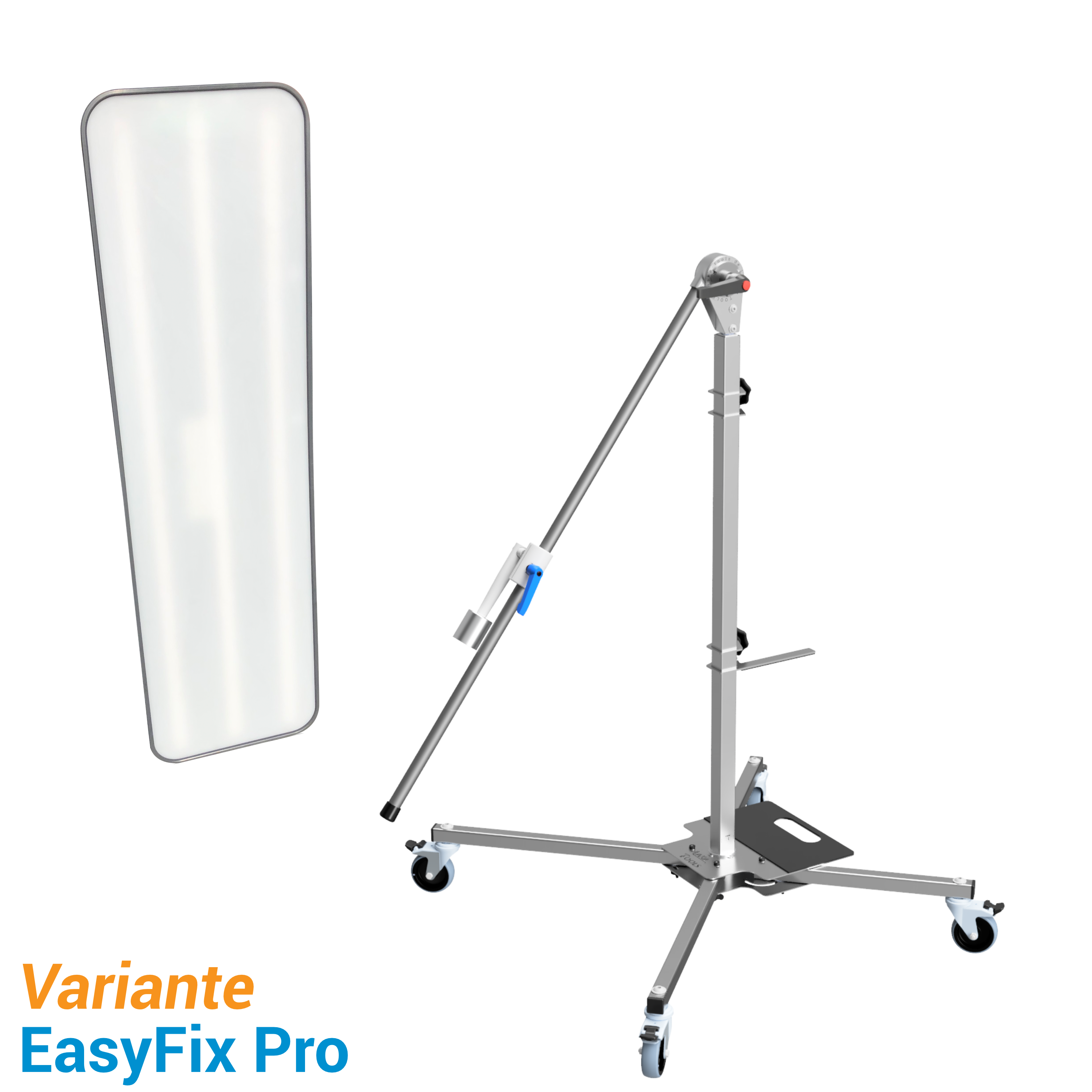 LAKA LED Ausbeullampe Classic XL inkl. X-Stativ klappbar