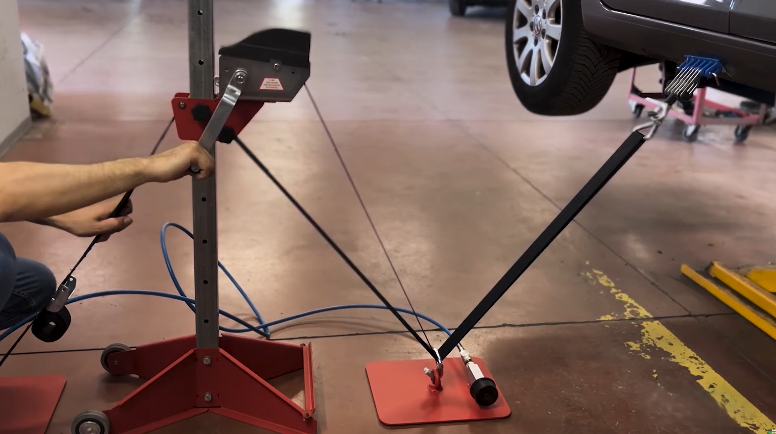 Schlauchset Umlenkplatte