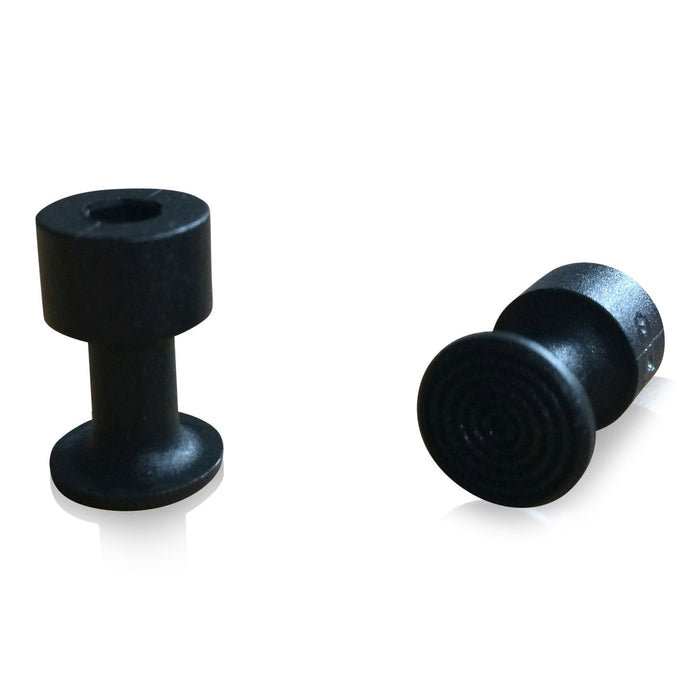 Adhesive adapter black Ø13mm