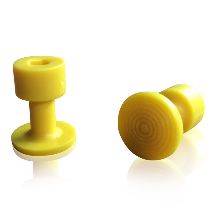 Adhesive adapter yellow Ø16mm