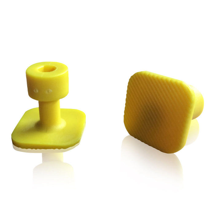 Adhesive adapter yellow 21x21mm