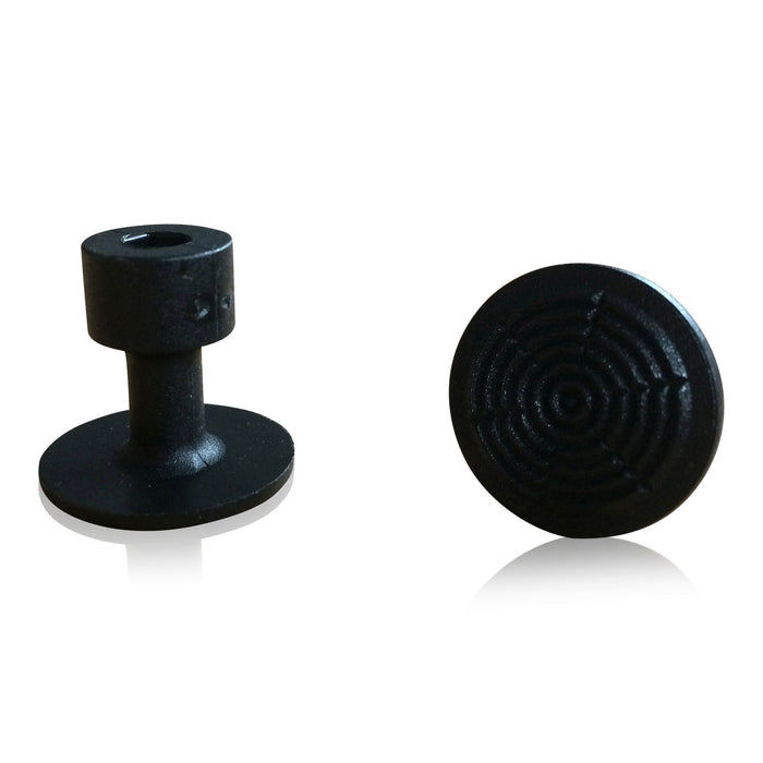 Adhesive adapter black Ø22mm