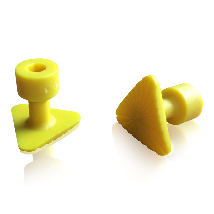 Adhesive adapter yellow 23x23x23mm