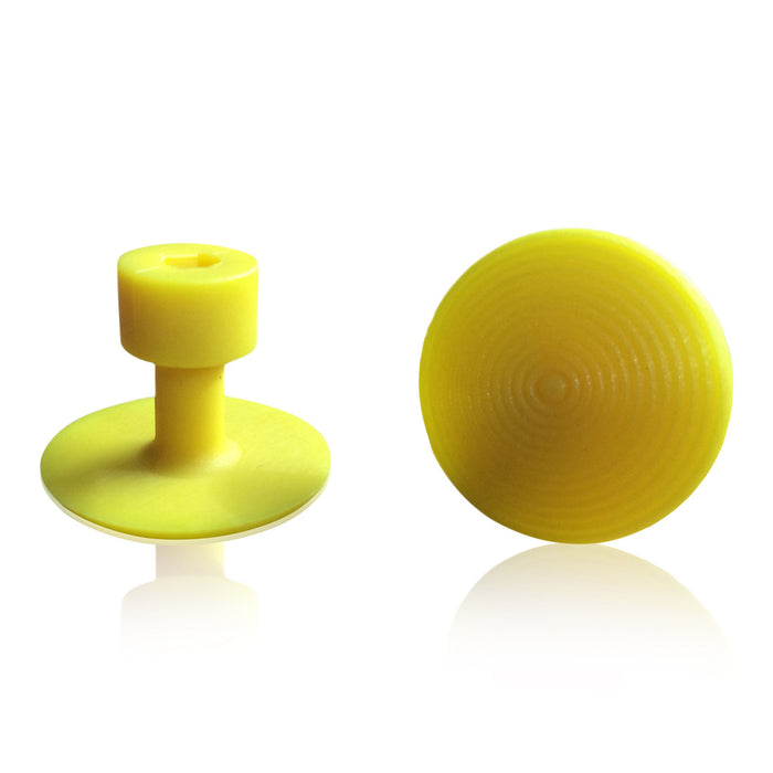 Adhesive adapter yellow Ø27mm