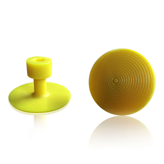Adhesive adapter yellow Ø32mm