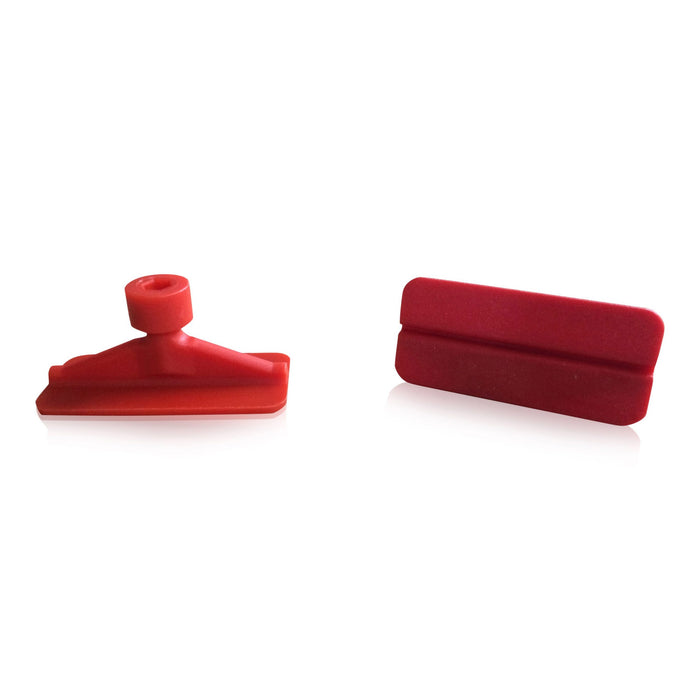Adhesive adapter red 50x23mm