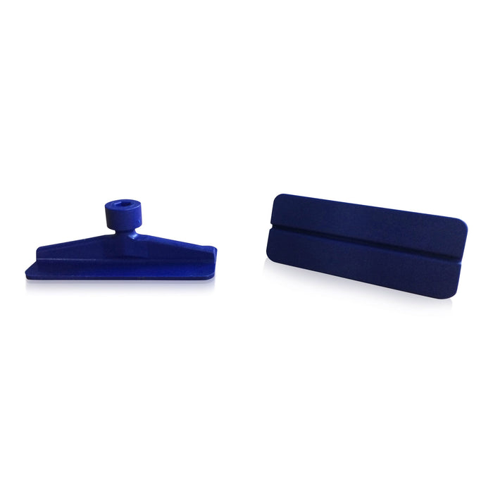 Adhesive adapter blue 65x26mm