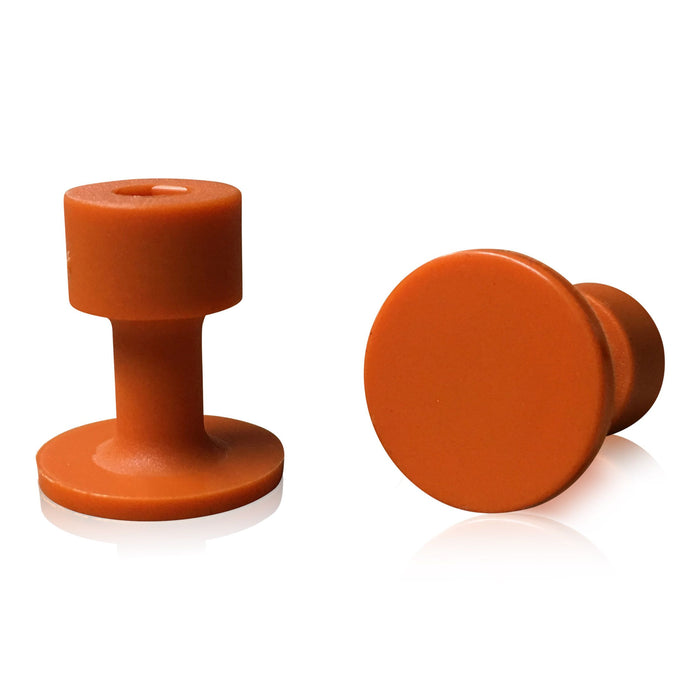 Adhesive adapter orange Ø18mm